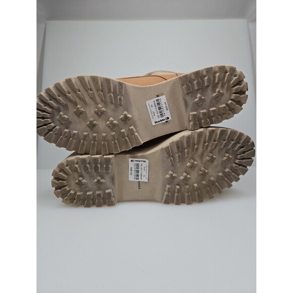 DV by Dolce Vita Russit Ankle Boot Lace Up Bootie Tan/Camel Women's 8.5 Buckle - Picture 6 of 12